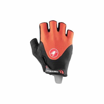 Guanti ciclismo Arenberg Gel 2 Fiery Red/Black