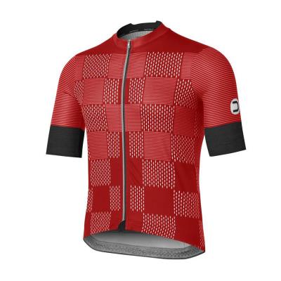Maglia ciclismo Damier Jersey Red