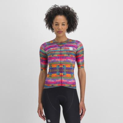 Maglia Ciclismo Donna Glitch Bomber W Jersey