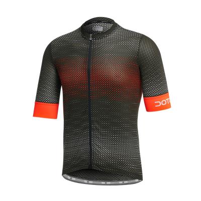Maglia ciclismo Uomo Combact Dark Green/Fluo Orange