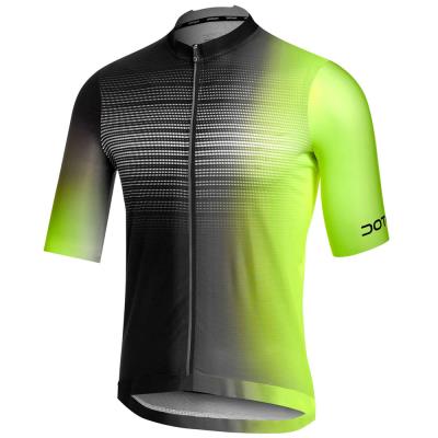 Maglia ciclismo Uomo Fanatica 2.0 Black/Fluo Yellow