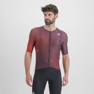 Maglia Ciclismo Uomo Light Pro Jersey Rosso