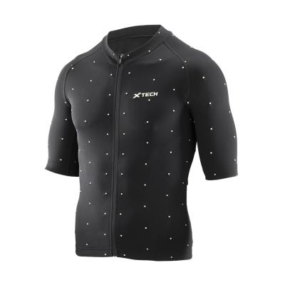 Maglia ciclismo Star Nero Bianco