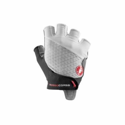 Guanti ciclismo Rosso Corsa 2 W Glowe White