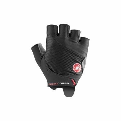Guanti ciclismo Rosso Corsa 2 W Glowe Black