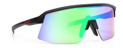 Occhiale Ciclismo Roubaix Matt Black Green Demon