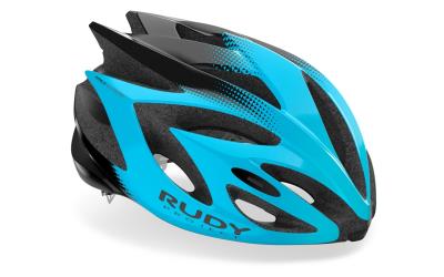 Casco bici Rush Azur/Black Shiny