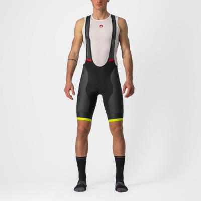 Salopette ciclismo Competizione Kit Bibshort Black/Electric Lime