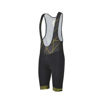 Salopette Ciclismo Uomo RC Team ++ Black/Sulphur Yellow