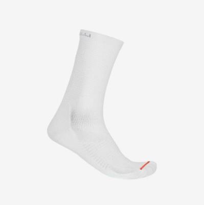 Calza Ciclismo A/C 18 Sock Castelli White