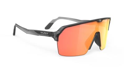 Occhiali ciclismo Spinsheld Air Crystal Ash Multilaser Orange