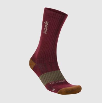 Calze ciclismo Supergiara Winter Socks Deep Bordeaux Sportful